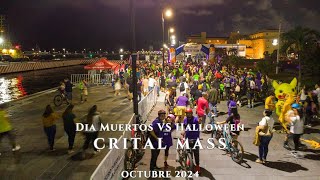 Crital Mass Dia Muertos VS Halloween 2024  Veracruz [upl. by Reste]