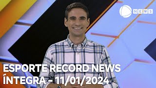 Esporte Record News  11012024 [upl. by Benjamen]