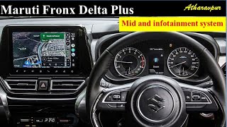 Fronx delta plus mid and infotainment system control [upl. by Eteragram225]