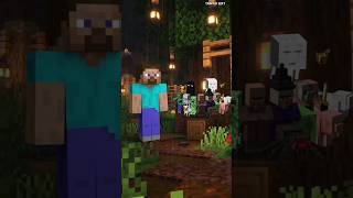 Choice one Mob or Steve  🤔🧐minecraft edit steve [upl. by Hayimas]