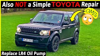 How to replace the oil pump on a 30L SDV6 LR4 Land Rover  Discovery 4 [upl. by Georg638]