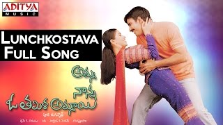 Lunchkostava Full Song II Amma Nanna O Tamila Ammai Movie II Ravi Teja Aasin [upl. by Taveda360]