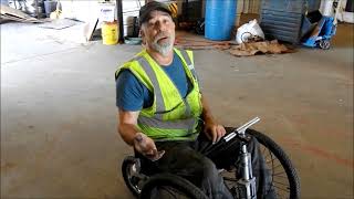 1 Lever Wheelchair [upl. by Brannon]