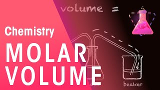 Calculating Molar Volumes Using Experimental Data  Chemical Calculations  Chemistry  FuseSchool [upl. by Taub]