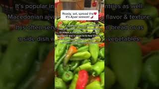 Ajvar is a must try food in Macedonia 😍 foodieshorts [upl. by Gati]