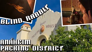 VLOG ANAHEIM PACKING DISTRICT amp The Blind Rabbit  1920s Experience  Food Court  Unsung Brewing [upl. by Ennazor]