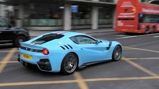 BEST OF SUPERCARS in LONDON January 2024  Highlights [upl. by Aiuqes]