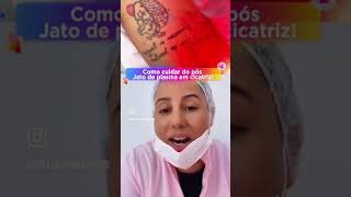 Aprenda tratar Cicatriz de queimadura Digite ACADEMIA jatodeplasma cursodeestetica cicatriz [upl. by Yalahs]