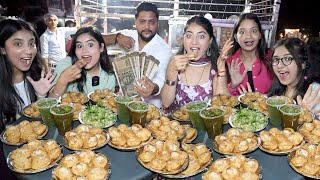 30 Minutes Unlimited 🔥Spicy🌶️ Golgappa Pani Puri Challenge and Winner Team Will Get Rs 20000 [upl. by Inar]