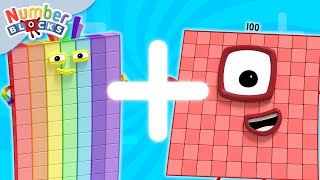 Aprende a SUMAR Nivel 5  Episodios completos  Matemáticas para niños  Numberblocks en Español [upl. by Guyon355]