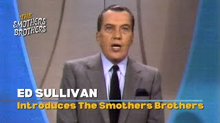 Ed Sullivan Introduces The Smothers Brothers  Smothers Brothers Comedy Hour [upl. by Luce]