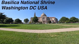 Washington DC Basilica National Shrine Immaculate Conception USA [upl. by Elgna377]