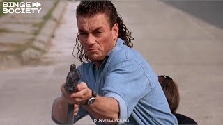 KILL COUNT Hard Target 1993 [upl. by Aicatsana]