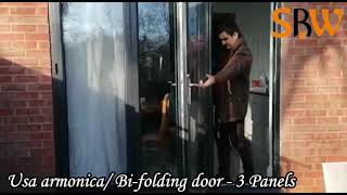 Bifolding door  Aluminium  3 PANELS [upl. by Lauzon]