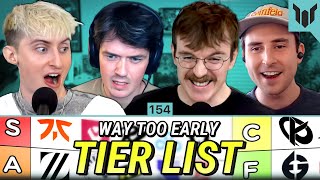 The WAY TOO EARLY Tier List for VCT 2024 — Plat Chat VALORANT Ep 154 [upl. by Tj387]