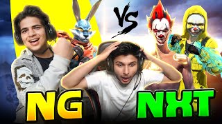 NG VS NXT 😱 AFTER 3 MONTHS 🤕nonstopgaming [upl. by Ecnaret]