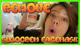 How To Remove A Sudocrem Facemask ★ Hannah Phillips Real ★ [upl. by Bullard172]