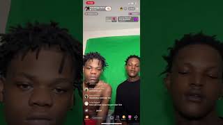 Grave Digga Quez says he 💀 he cousin over a black n mild on TikTok live😢 explore viralshorts [upl. by Idak]