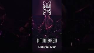 Dimmu Borgir  FULL CONCERT  Live 13031999  Montreal  Canada blackmetal dimmuborgir metal [upl. by Linker398]