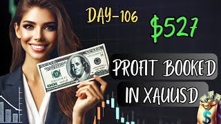 Day106  527 Profit booked in xauusd xauusdlivetrading daychallenge day106 profitbooking [upl. by Suki]