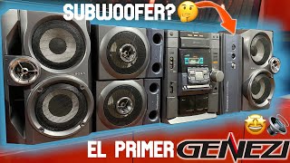 EL PRIMERO Y EL MEJOR🤔 Sony Genezi MHCDX80😱🔊 RetroReview  Demo de sonido [upl. by Ingaberg]