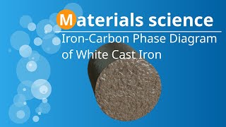 White cast iron  Ironcarbon phase diagram  Metastable system  Ledeburite  Microstructure [upl. by Nyltak600]