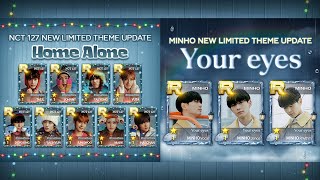 Superstar SMTOWN  NCT 127 Home Alone amp MINHO Your Eyes Limited Themes Update ❄️ ☂️ [upl. by Ivett]