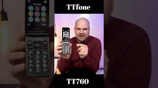 Video review and unboxing of TTfone TT760 Flip 4G Easy Simple Mobile Phone [upl. by Aldos750]