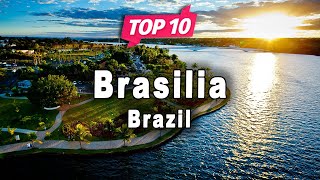 Top 10 Places to Visit in Brasilia  Brazil  English [upl. by Agueda426]