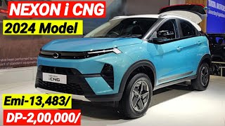 2024 Tata Nexon i CNG On Road price। Nexon i CNG Smart Base model price। Down payment। loan Emi [upl. by Llewxam]