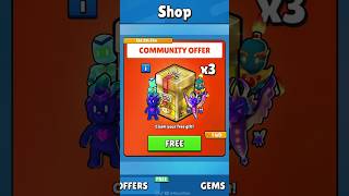 FREE SPECIAL MYTHIC COMMUNITY OFFER BOX 🎁 Stumble Guys shorts stumbleguys [upl. by Auj]