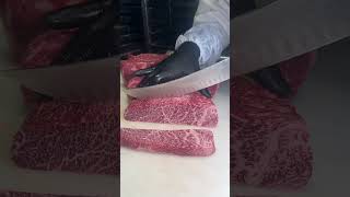 Wagyu Denver Steaks Zabuton wagyu zabuton steak [upl. by Amuh]