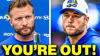 Sean McVay CALLS OUT Matthew Stafford amp Stafford LOSES IT [upl. by Eenaffit37]