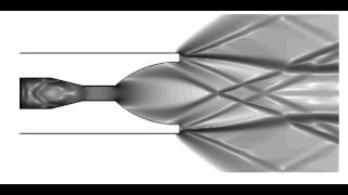 Dytran  Ramjet Pressure Schlieren [upl. by Acisej667]