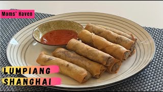 Spring Rolls  Filipino Lumpiang Shanghai [upl. by Aiym161]