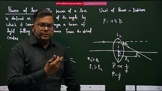 Power of Lens I Combination of lens I Ray Optics I Class 12 Physics I cbse [upl. by Randolf]