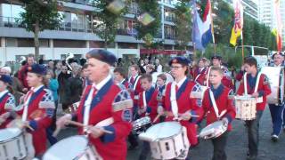 Drumband St Rochus Hulsberg  Parade Taptoe Heerlen 2011 [upl. by Yssej]