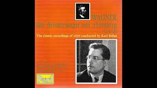 Torsten Ralf sings the prize song The 1939 recording of Meistersinger conducted by Karl Böhm [upl. by Suirtimid595]