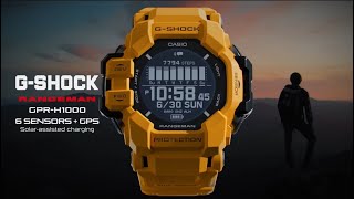 GSHOCK RANGEMAN GPRH1000 Function [upl. by Aeresed]