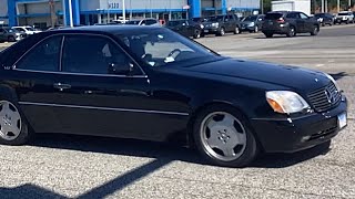 Spotted a 1996 Mercedes Benz S600 V12 Coupe in Oak Lawn Illinois [upl. by Osnofedli]