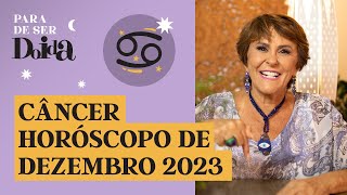 CÂNCER  DEZEMBRO de 2023 MÁRCIA FERNANDES faz PREVISÕES para o SIGNO [upl. by Gamal51]