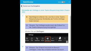 Wortwolken in Teams teilen – Input mit Kolleginnen teilen Microsoft Forms [upl. by Madriene]