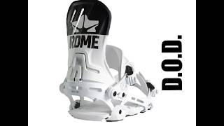 Rome DOD Snowboard Bindings [upl. by Ardith]