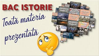 Bac istorie Toată materia prezentată [upl. by Moreen208]