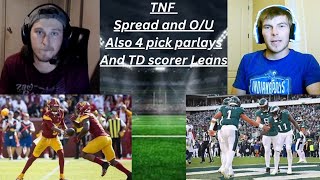 TNF Week 11 Commanders  Eagles Picks And Bets [upl. by Luckett]