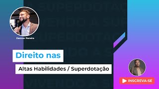 Os direitos das pessoas com altas habilidadessuperdotação [upl. by Eanore]