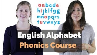 Alphabet ABC  Learn and Practice Phonic Sounds  English Pronunciation Course [upl. by Teerpnam826]