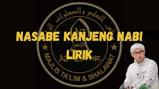 NASABE KANJENG NABI LIRIK VIRAL  VERSI AZZAHIR [upl. by Rihat]