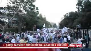 Çarşı Taksime İşte Böyle Geldi  Her yer tAksim her yer Direniş [upl. by Nata]