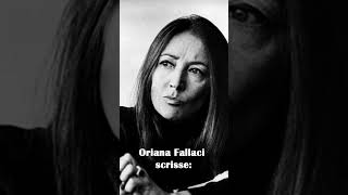 Oriana Fallaci scrisse  citazioni perte crescitapersonale [upl. by Nahsad532]